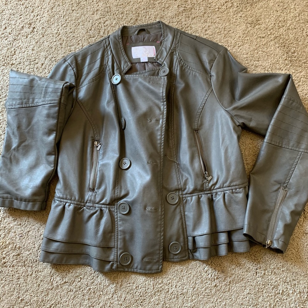 Pleather jacket